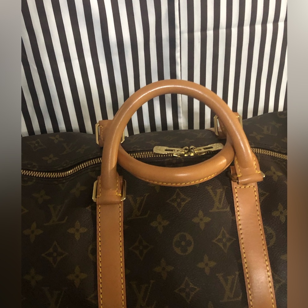 ๐๐ธHost Pick๐๐ธLOUIS VUITTON Vintage LV50 Keepall Monogram Canvas Tote Travel Bag - Picture 4 of 13